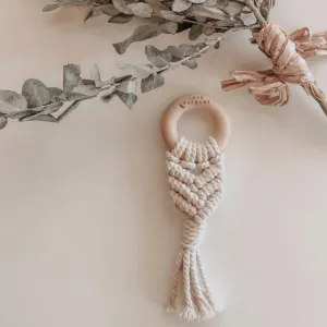 Ever So Sweet Macrame Teethers - Assorted Colours