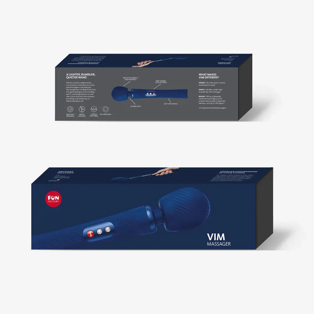 Fun Factory VIM midnight  - Midnight  31.3 cm USB Rechargeable Massager Wand