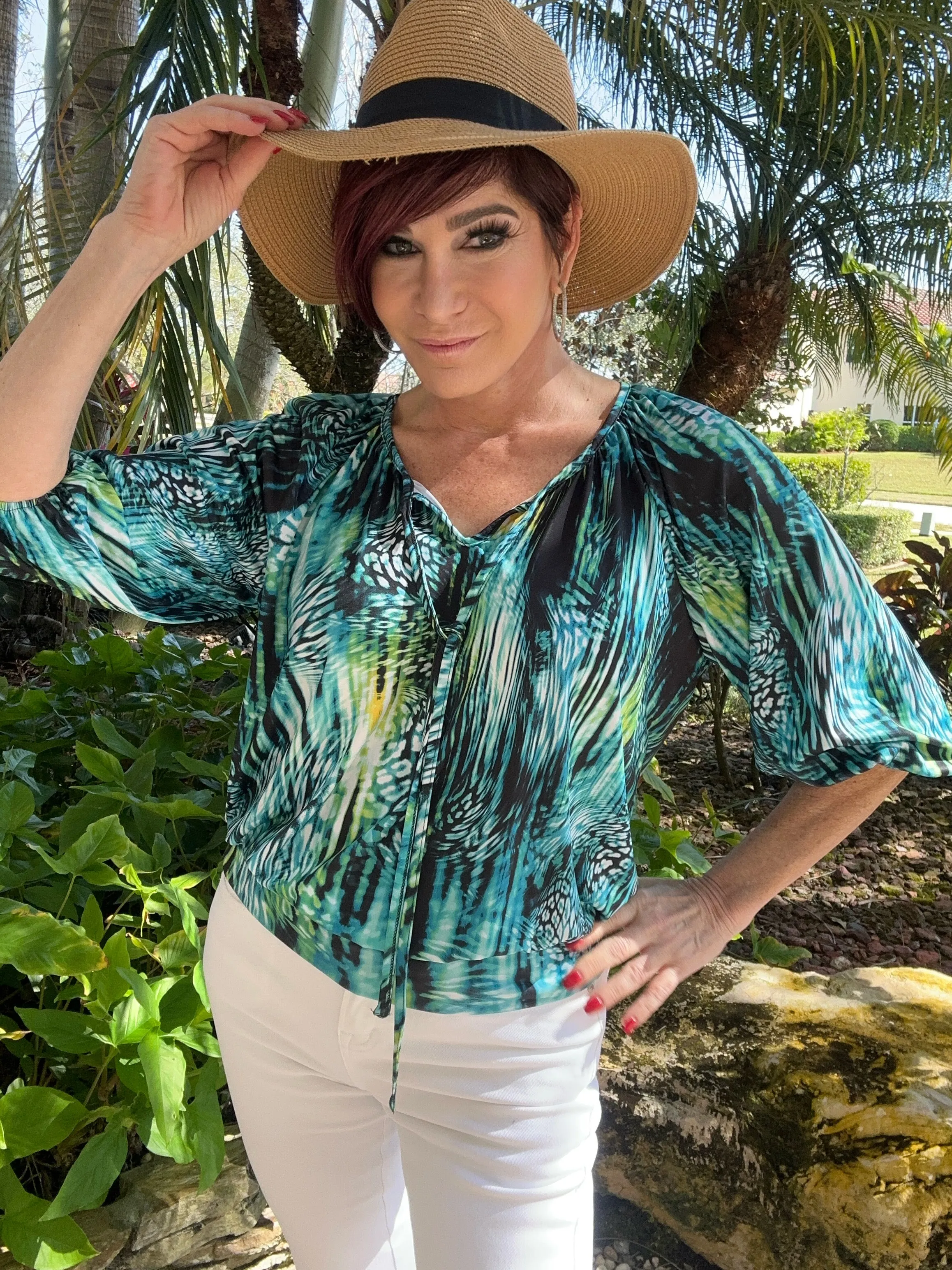 Joy Round Neck Top