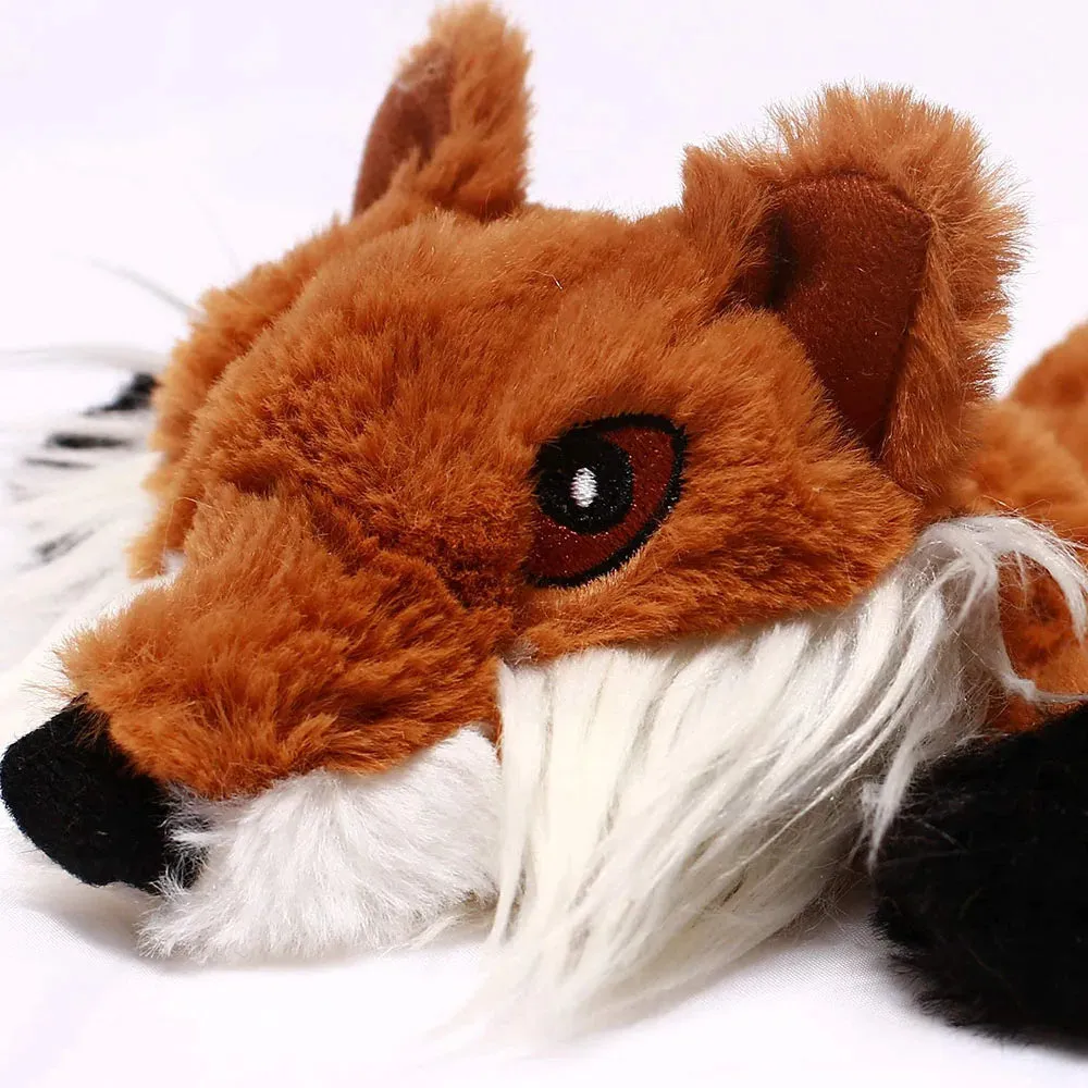 Manhan Funny No Stuffing Dog Toy with Squeakers