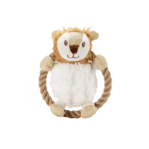 Petique, Hula Hemp Rope Lion Dog Toy