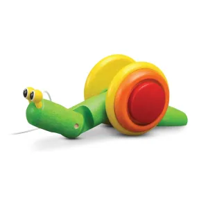 Plan Toys Snail Pull Toy Original