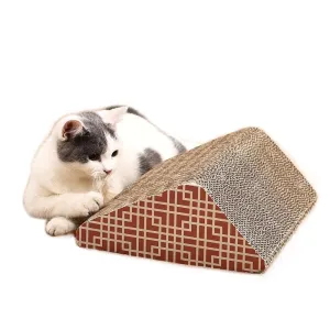 Simple Scratching Board with Catnip for Cats