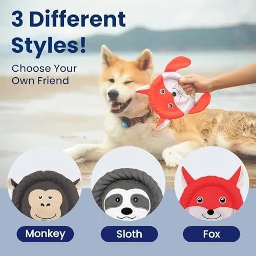 Toss and Throw Tug Toy, Eco-Friendly Indestructible Dog Toys