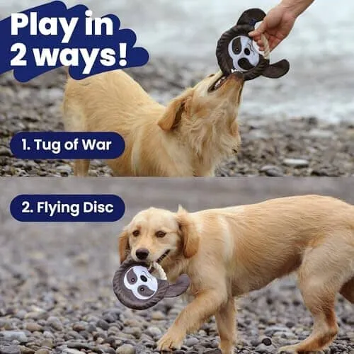 Toss and Throw Tug Toy, Eco-Friendly Indestructible Dog Toys